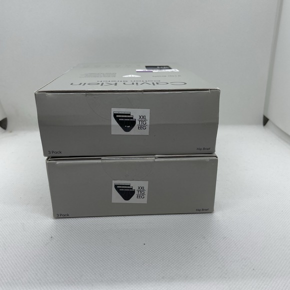 Calvin Klein Men's Cotton Stretch Hip Briefs 6 Pack XXL 2XL Classic Fit - Picture 5 of 5